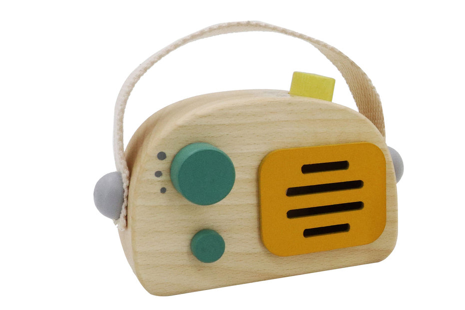 Wooden Radio Music Box