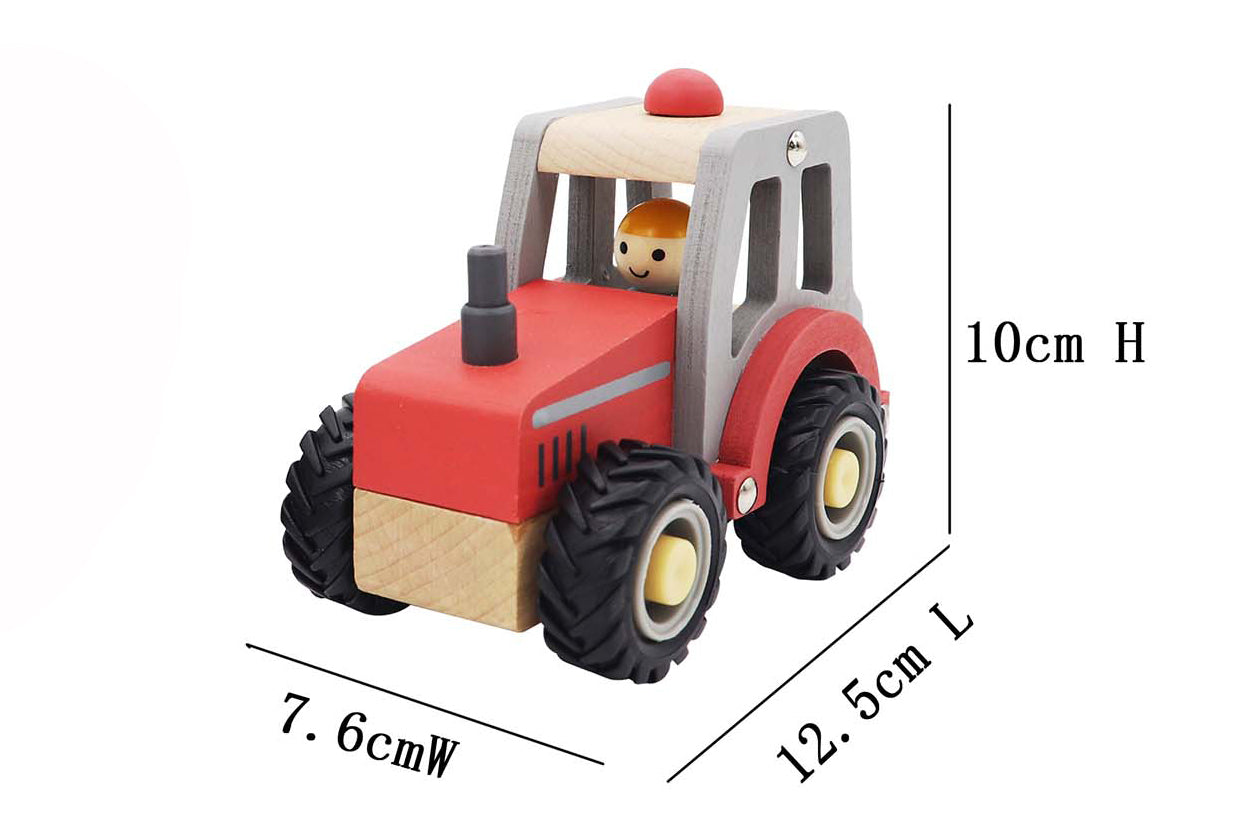 Wooden Tractor