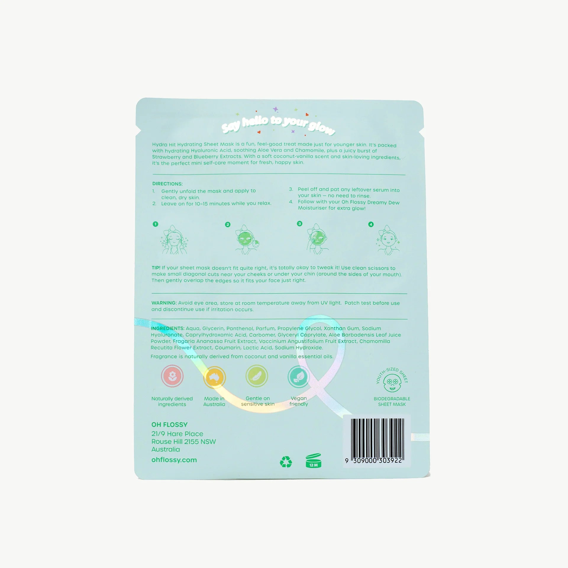 Skincare Hydra Hit Hydrating Coconut Mask