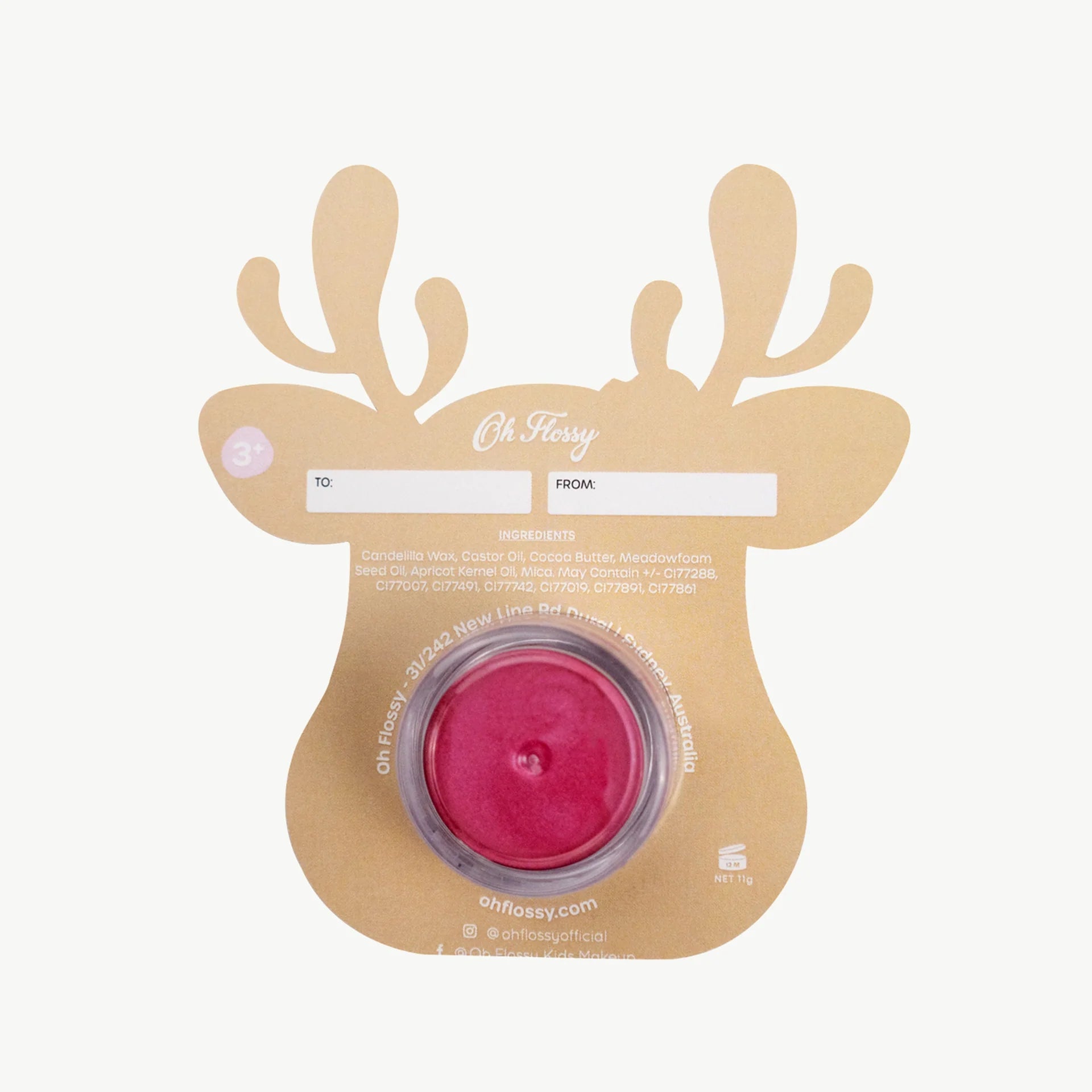 Lipstick Stocking Stuffer - Rudolf