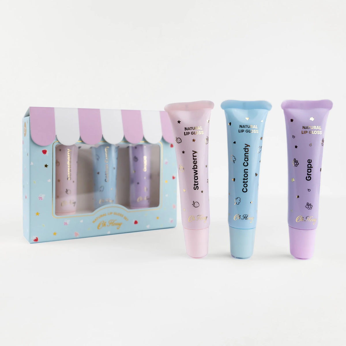 Natural Lip Gloss Set - Toot Toot Toys