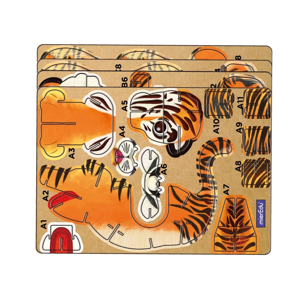 Build n Sound 3D Puzzle - Tiger