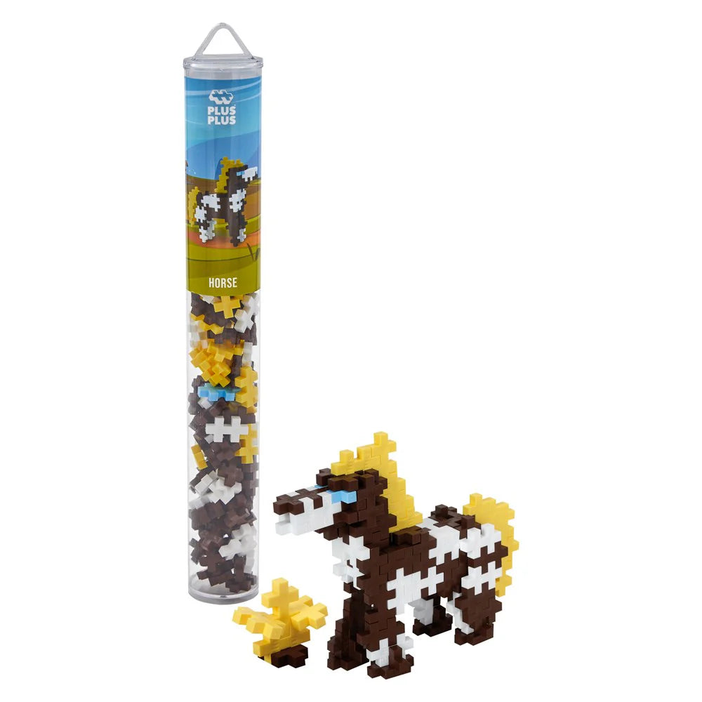 100 Piece Tube - Horse