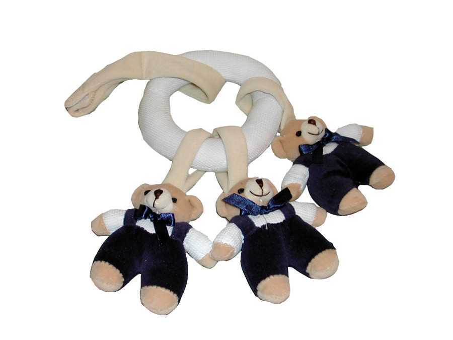3 Bears in Ring Plush Toy