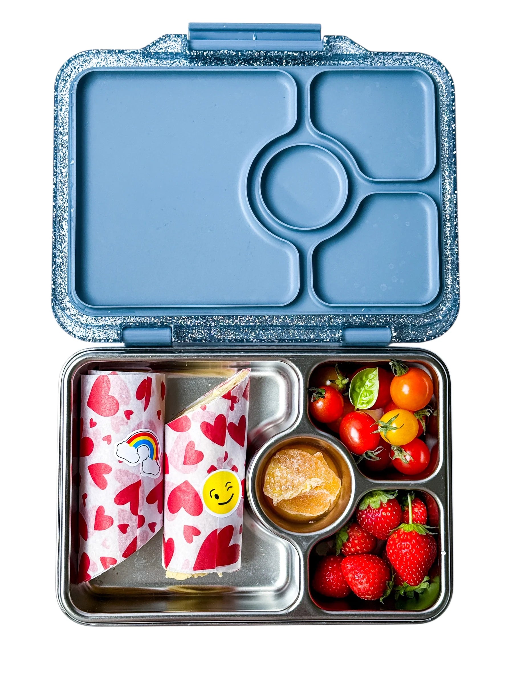 Prêt - Stainless Steel Bento 4 Compartment Lunchbox