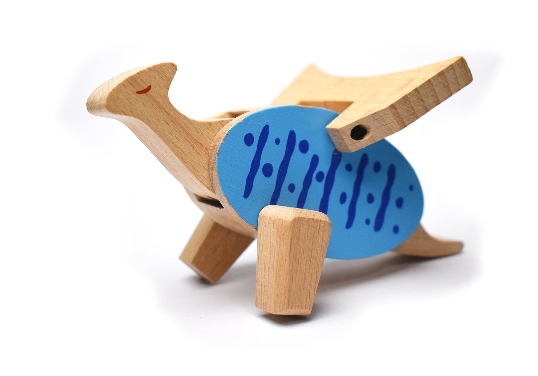 Chunky Wooden Flexi Dinosaur