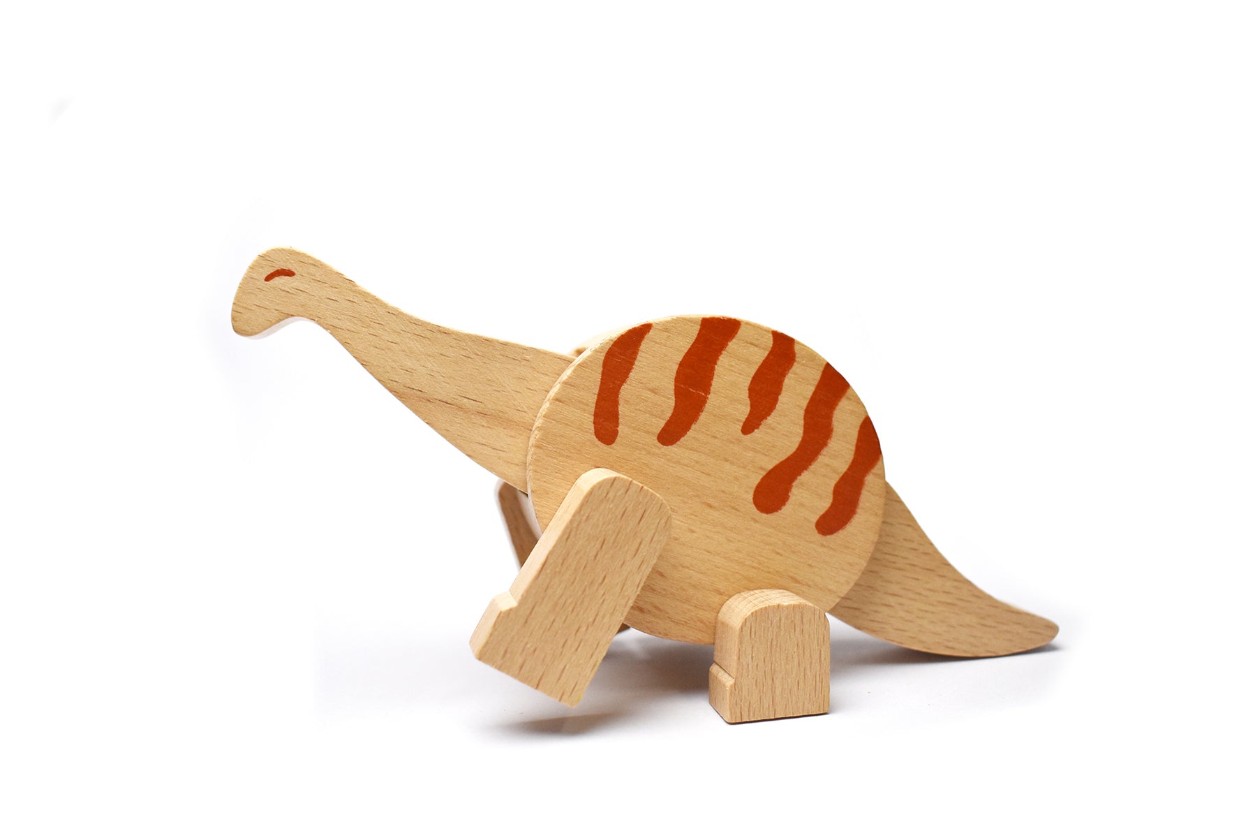 Chunky Wooden Flexi Dinosaur