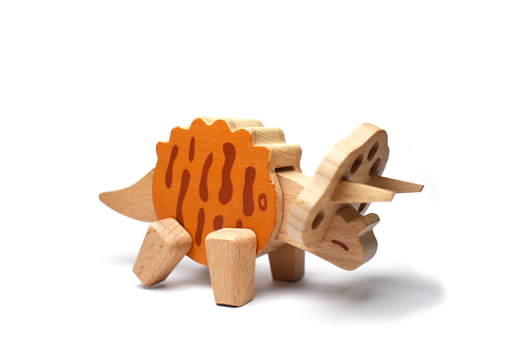Chunky Wooden Flexi Dinosaur