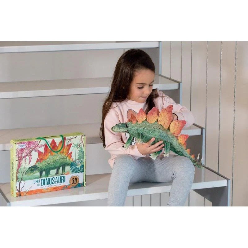3D Model and Book - The Age of the Dinosaurs - Stegosaurus