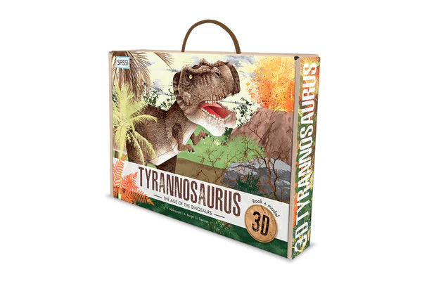 3D Model and Book - The Age of the Dinosaurs - Tyrannosaurus