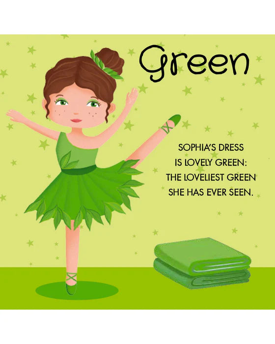 3D Puzzle & Book Set - Learn the Colours with The Ballerinas