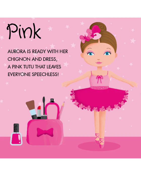 3D Puzzle & Book Set - Learn the Colours with The Ballerinas