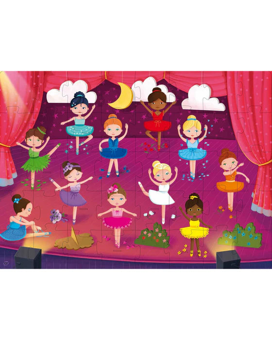 3D Puzzle & Book Set - Learn the Colours with The Ballerinas