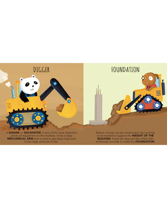 Edu-Blocks - Construction Stacking Blocks & Book Set