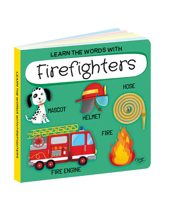 3D Puzzle & Book Set - Learn the Words with Firefighters (40 pcs)