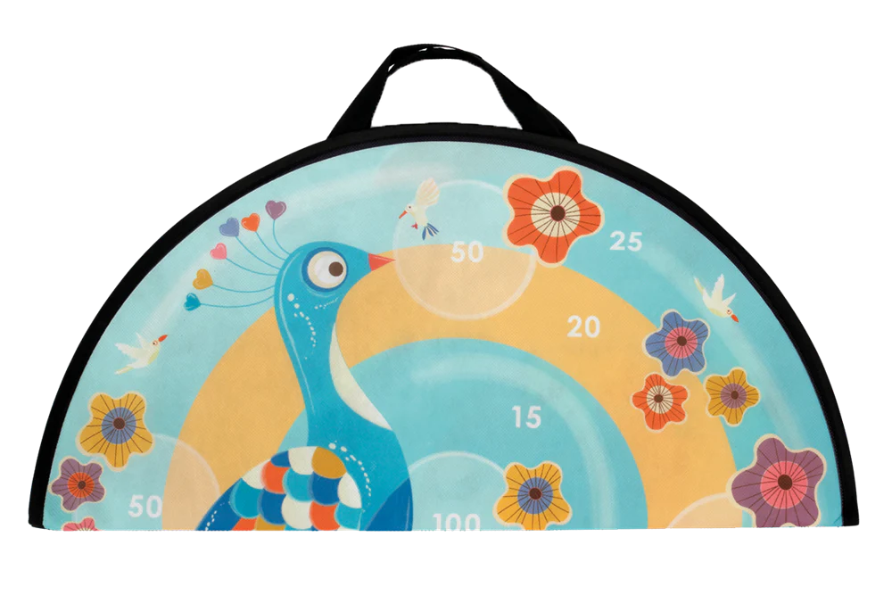 Magnetic Disc Game - Peacock