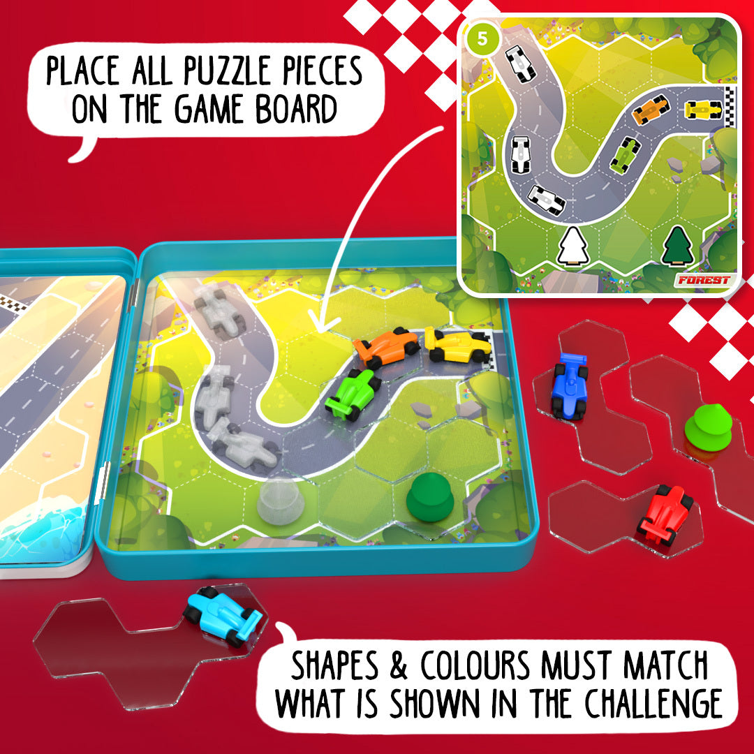 Magnetic Travel Puzzle Game - Pole Position