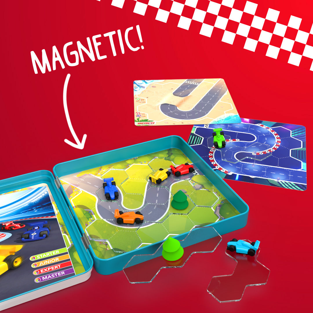 Magnetic Travel Puzzle Game - Pole Position