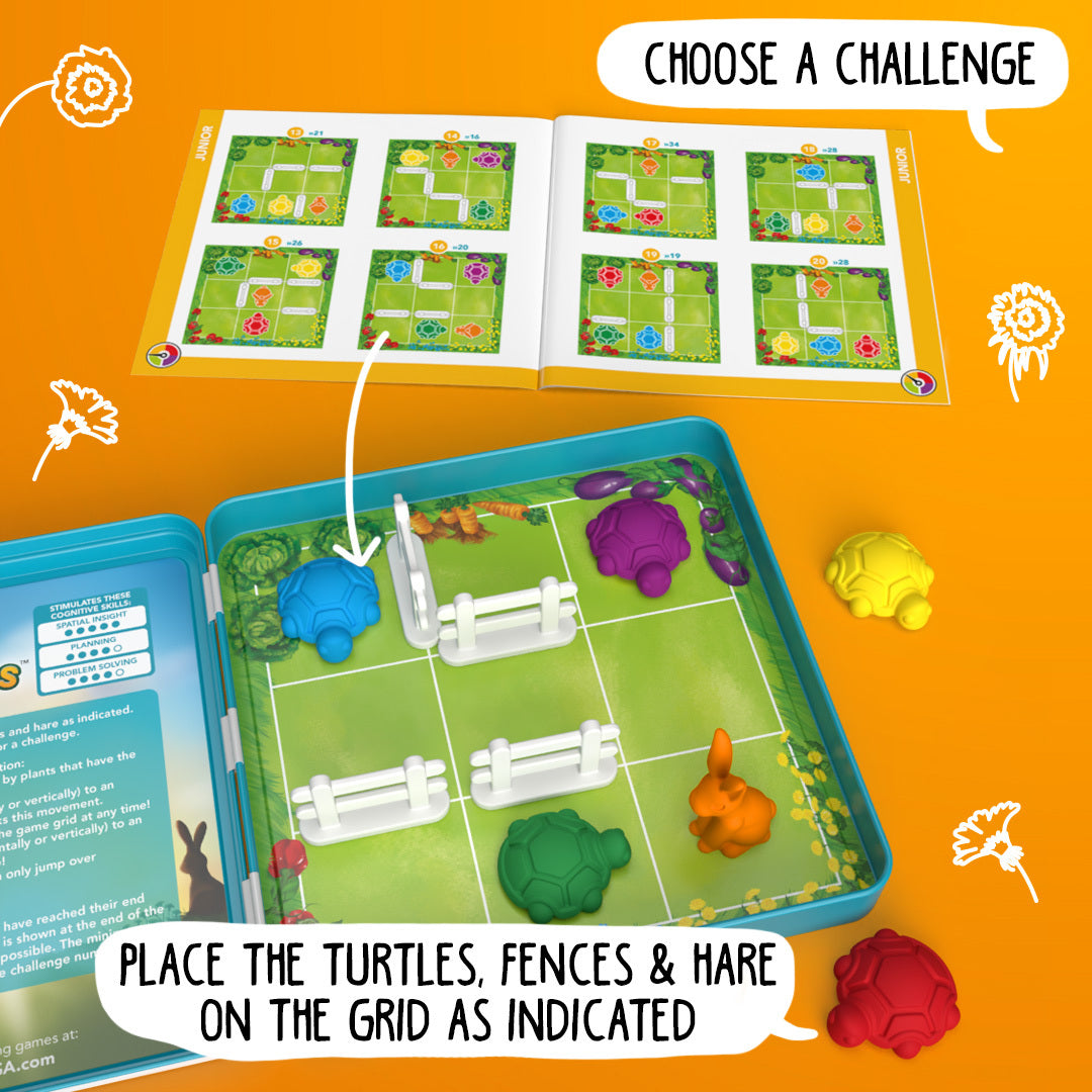 Magnetic Travel Puzzle Game - Turtle Tactics