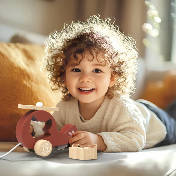 Pull Along Helicopter