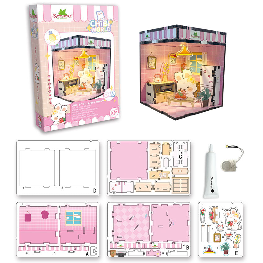 Chibi World Miniature Rooms