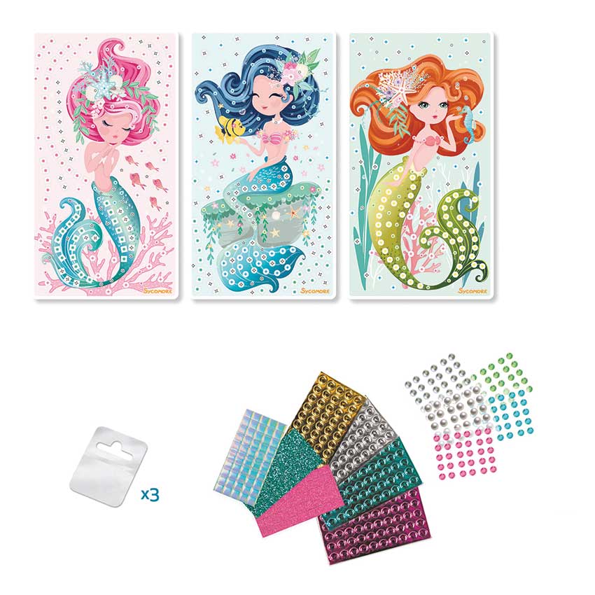 Stick & Fun - Mosaic Mermaids