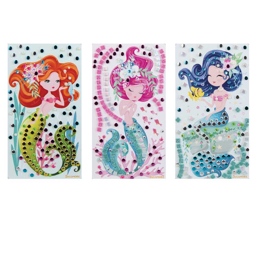 Stick & Fun - Mosaic Mermaids