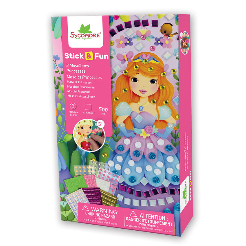 Stick & Fun - Mosaic Princesses