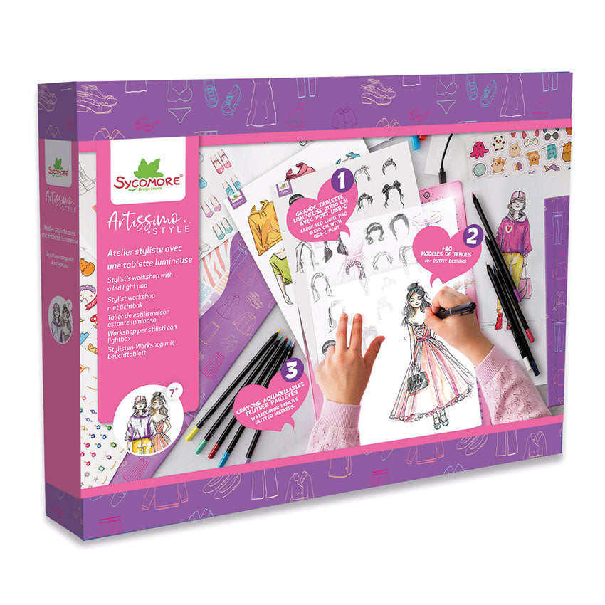 Artissimo Fashion Workshop and LED Light Pad