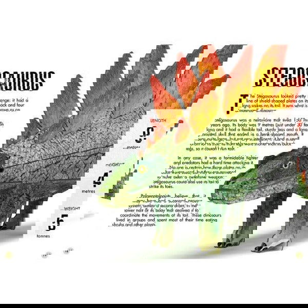 3D Model and Book - The Age of the Dinosaurs - Triceratops