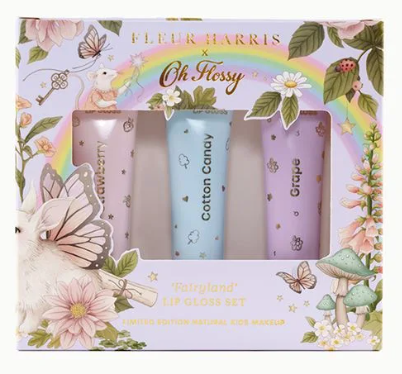 Fleur Harris Fairyland Collection - Natural Lip Gloss Set