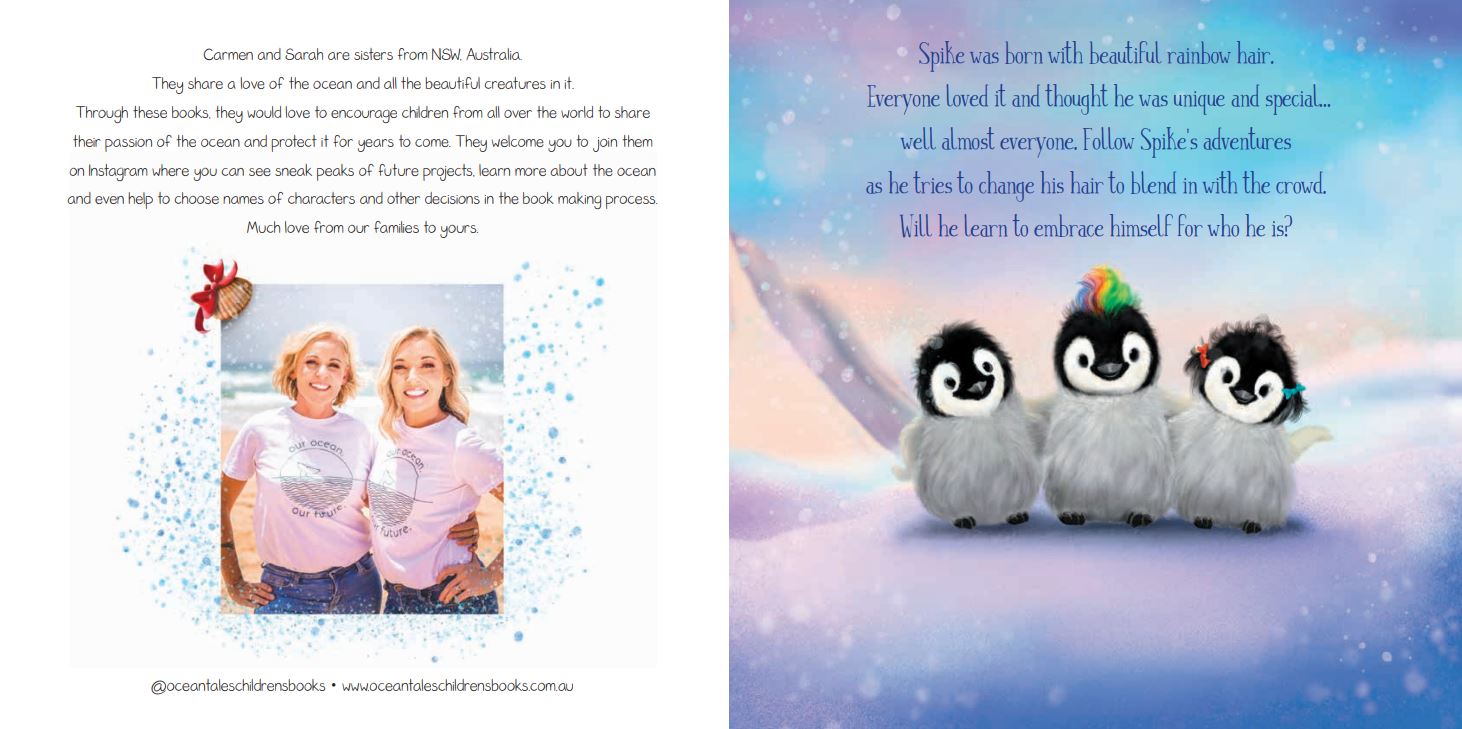 Spike: The Penguin With Rainbow Hair