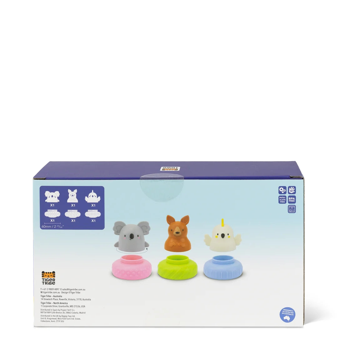 Mix & Match Bath Mates - Aussie Animals - Toot Toot Toys