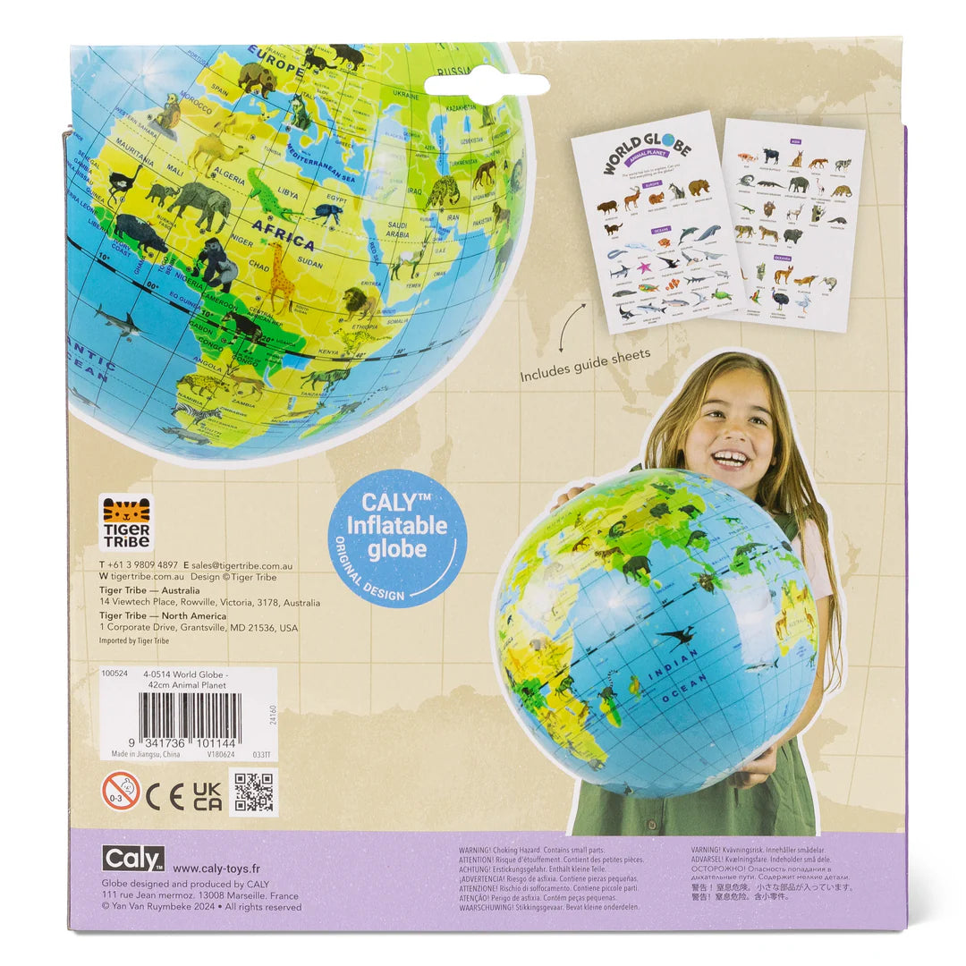 World Globe - Animal Planet (42cm)