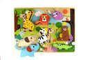 Tooky Toy - Wooden Chunky Puzzle - Animal