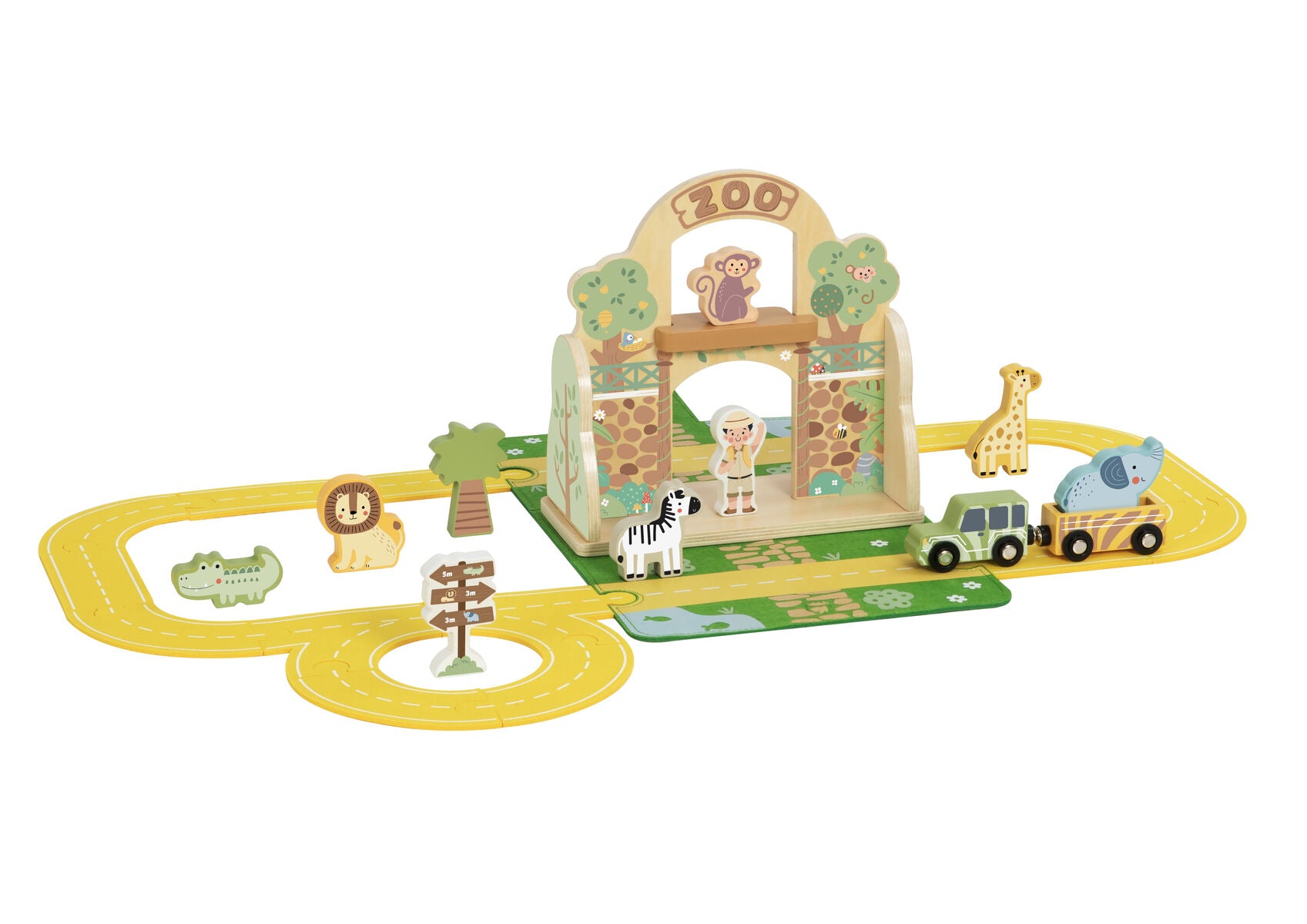 Felt Zoo Play Set