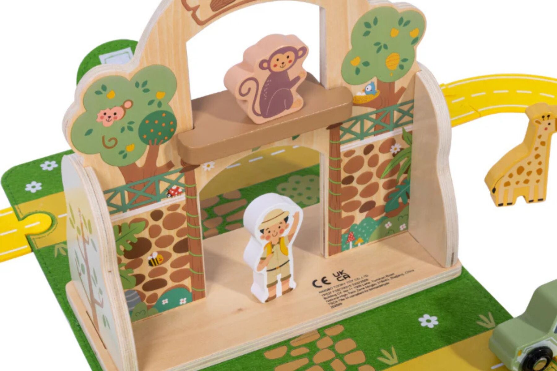 Felt Zoo Play Set