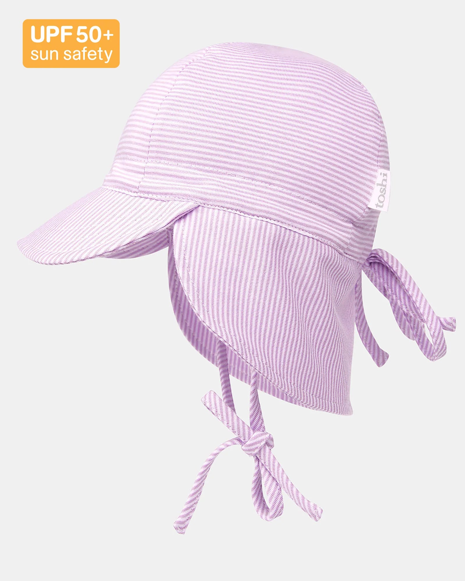 Flap Cap Baby - Lavender