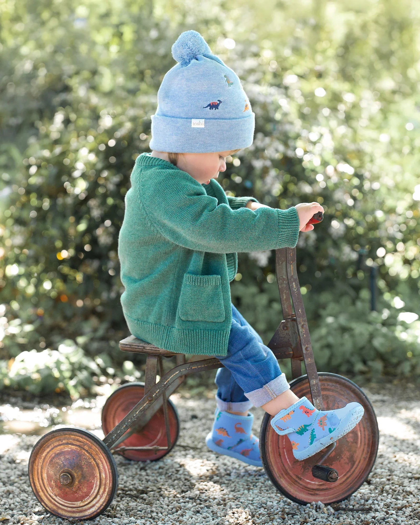 Organic Beanie Mystical - Dino Bubs - Toot Toot Toys