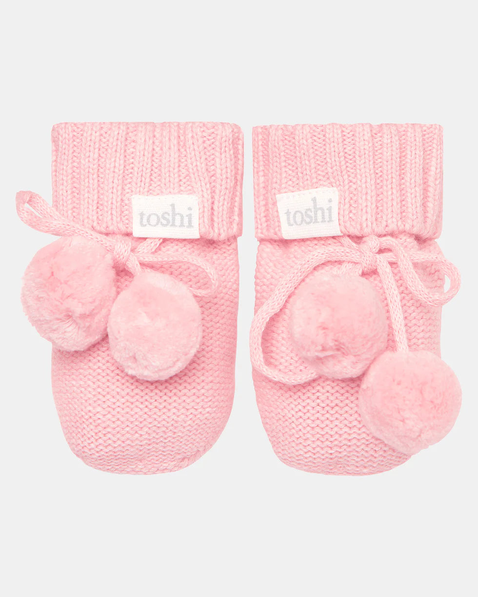 Organic Booties Marley - Pearl