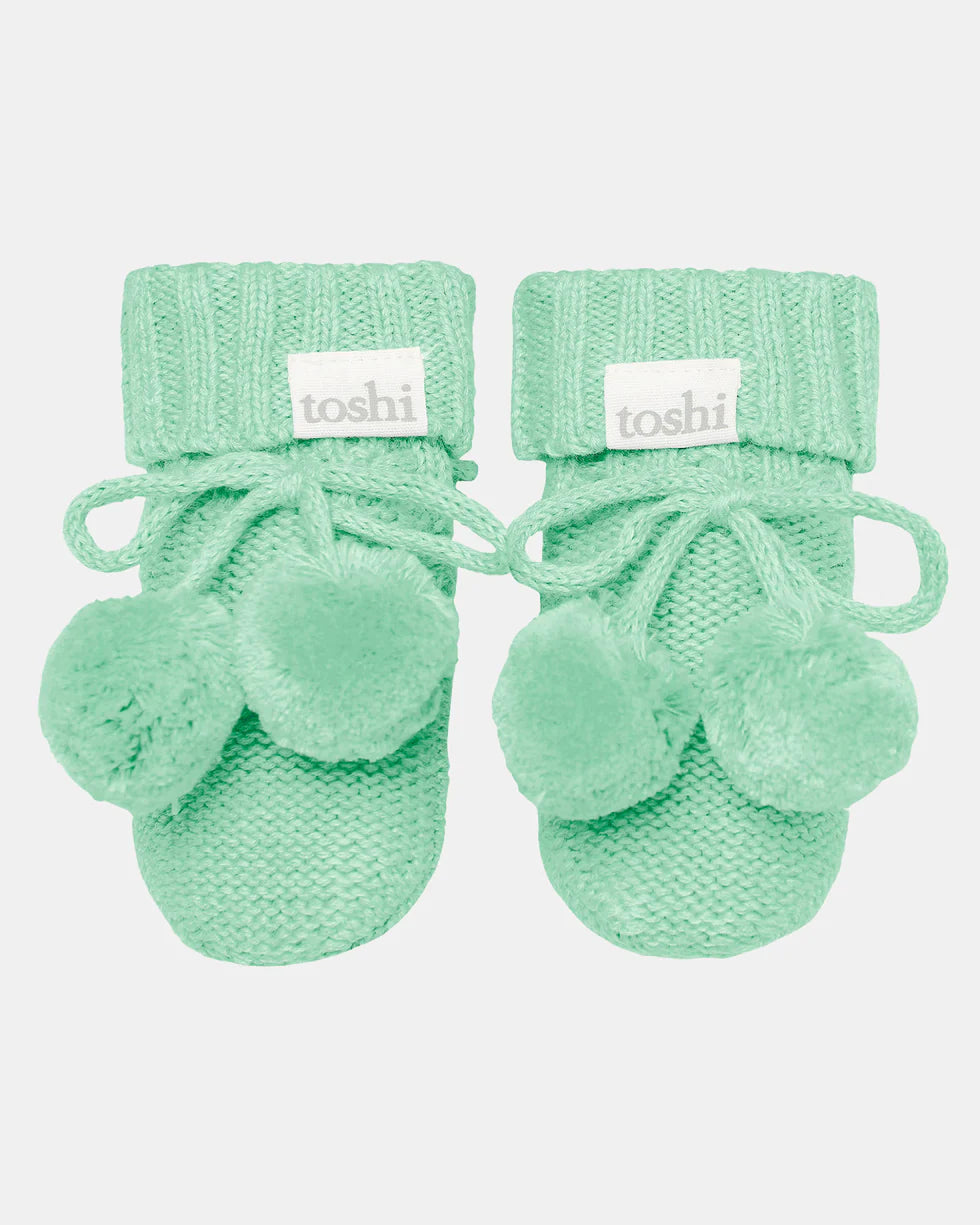 Organic Booties Marley - Sweet Pea