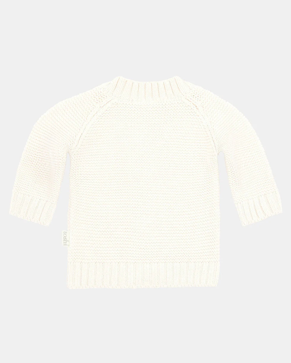 Organic Cardigan Andy - Cream