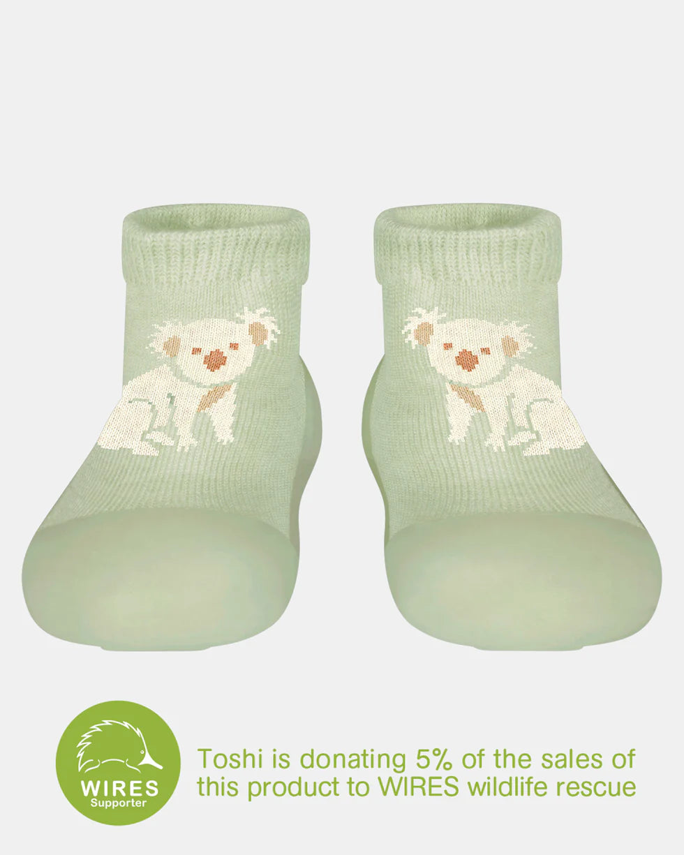 Organic Hybrid Walking Socks - Koala