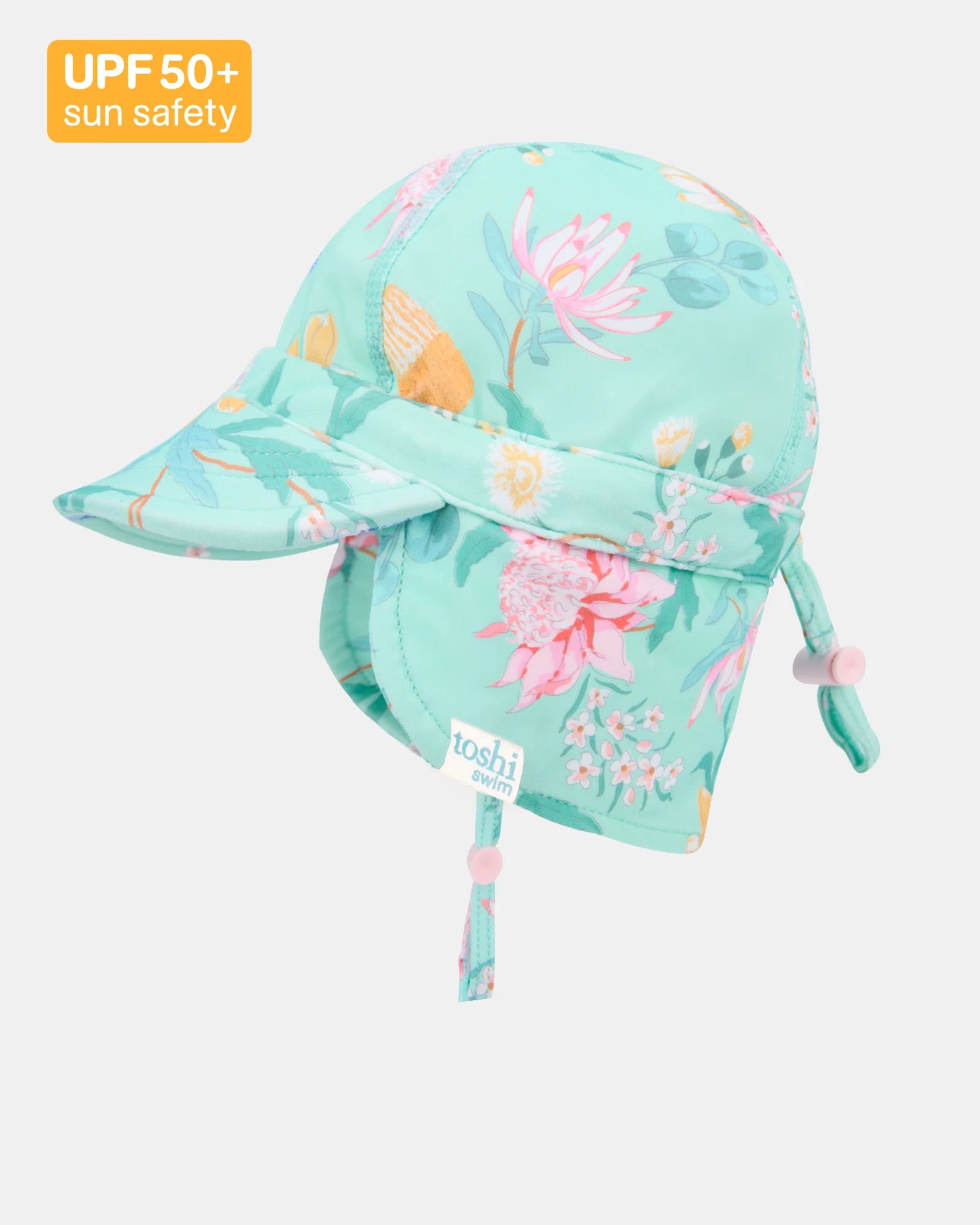 Swim Flap Cap Paradise - Waratah Mint