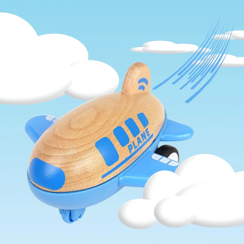 Wooden Racer Airplane With Sound
