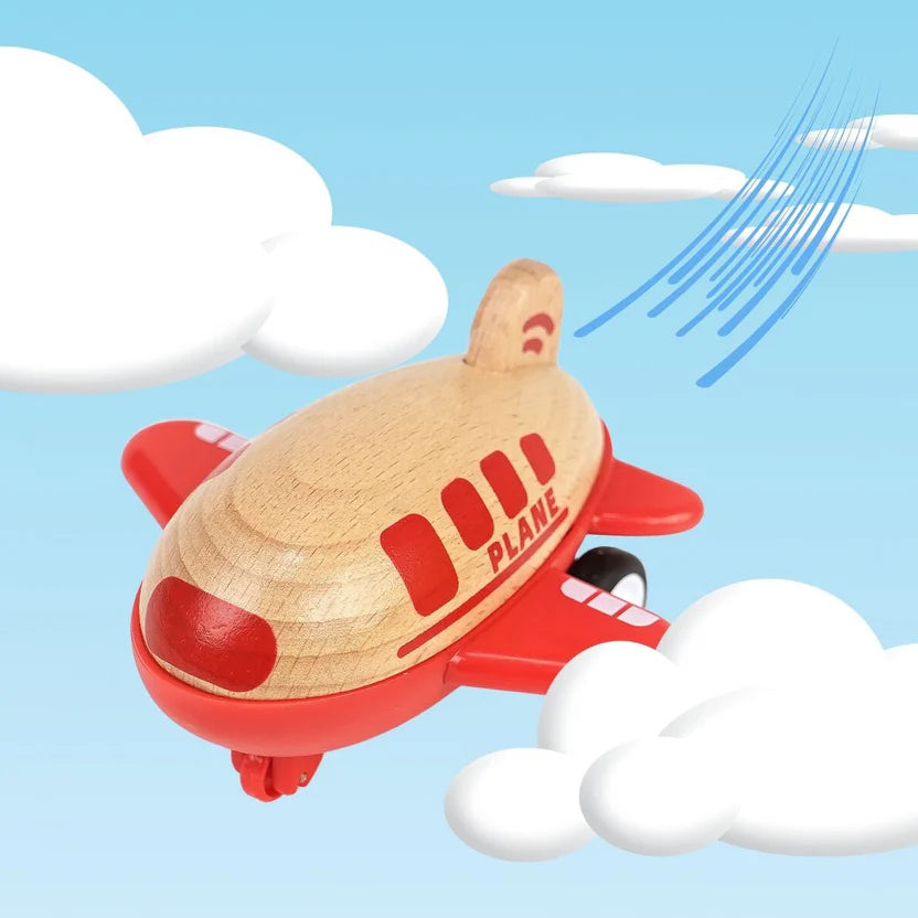 Wooden Racer Airplane With Sound