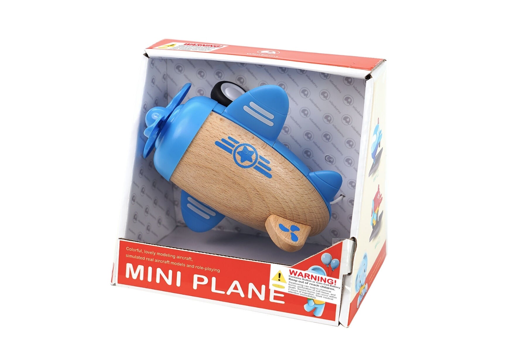 Wooden Racer Plane Propellor With Sound