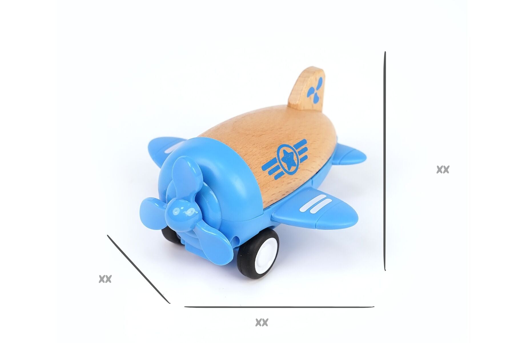 Wooden Racer Plane Propellor With Sound