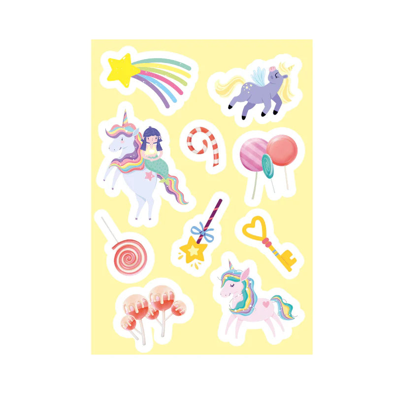Stickers and Activities Book - Unicorns