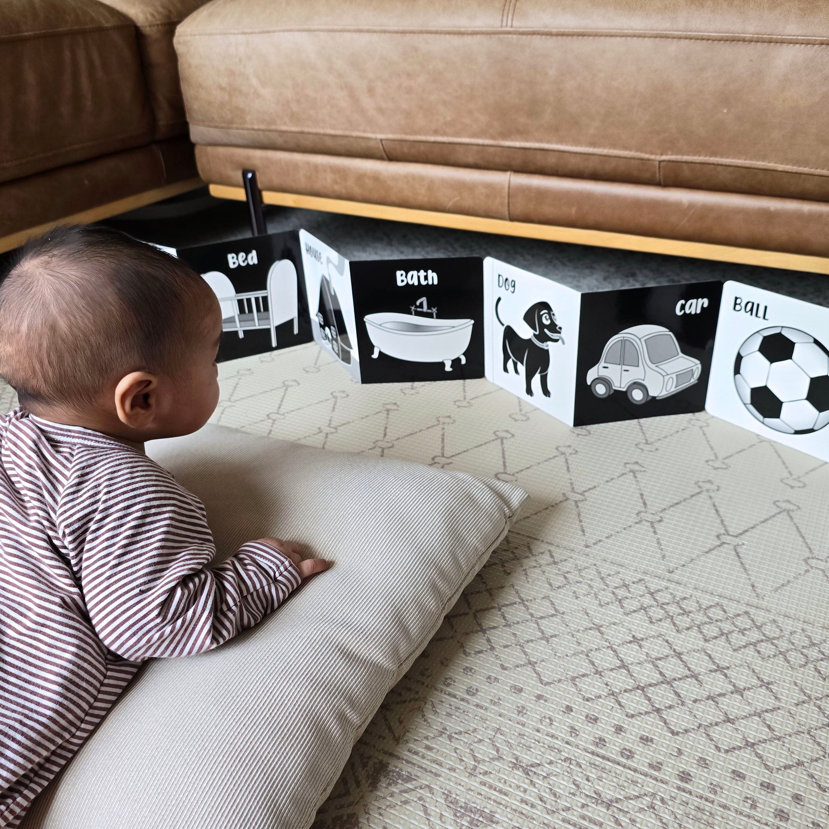 Black & White Baby Book - Welcome to the World Little One - Toot Toot Toys